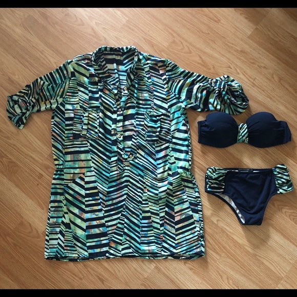 Bikini from Brazil and match Beach Shirt - Picture 6 of 6